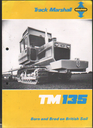 Track marshall tm135 crawler - track, "tm135"