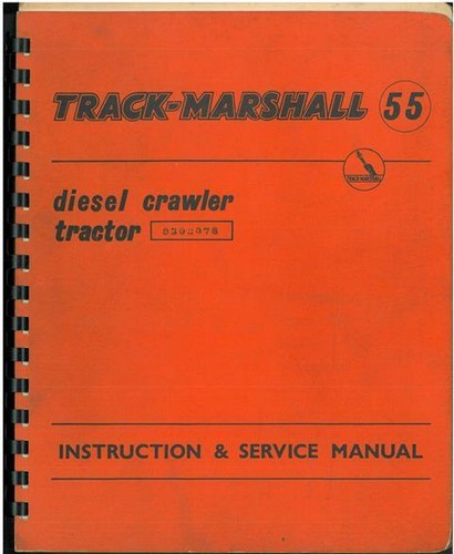 Track marshall crawler tractor - track,