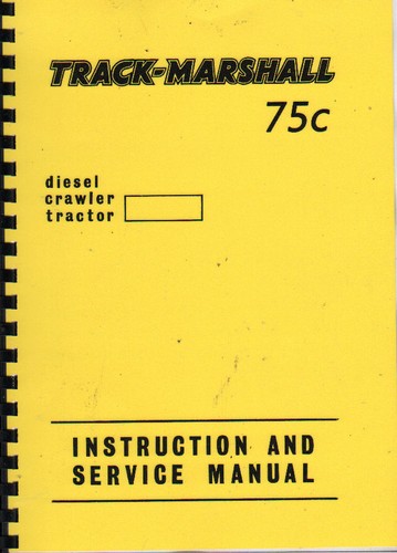 Track marshall 75c - "75c", crawler