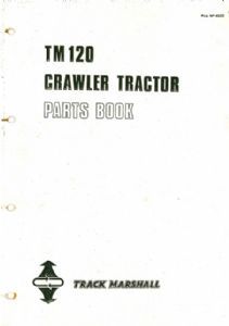 Track marshall crawler tractor - track,