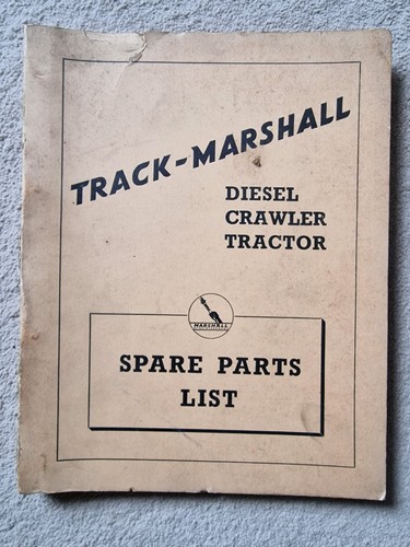 Track marshall diesel crawer - track,