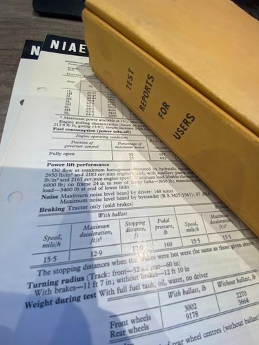 Niae test report for users - test,