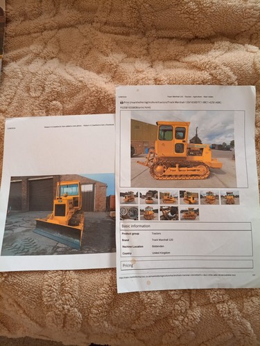 Track marshall tractor x - tractor,2,