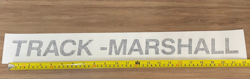 Track marshall 70 decal - 50-55-70,