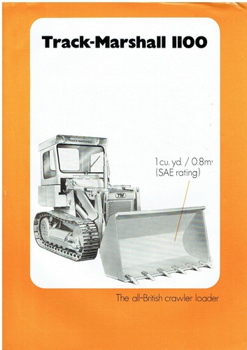 Track marshall 1100 crawler - track,