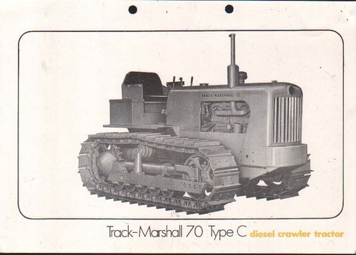 Track marshall type c - track-marshall, "70